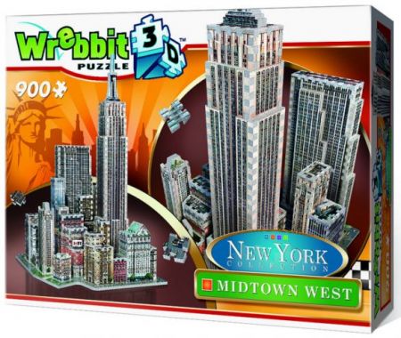 Wrebbit 3D Puzzle - New York Collection: Midtown West