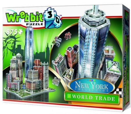 Wrebbit 3D Puzzle - New York Collection: World Trade