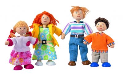 PlanToys Modern Doll Family Set of 4