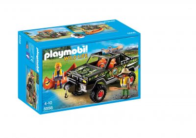 Playmobil 5558 adventure pickup truck discount